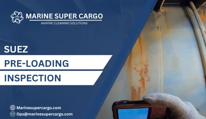 Suez pre-loading inspection
