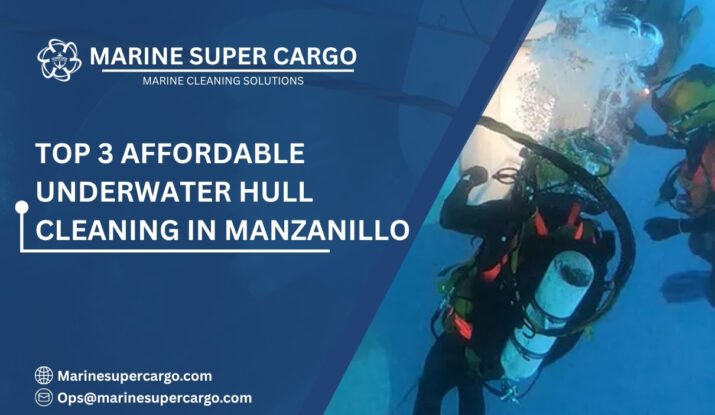 Underwater hull cleaning in Manzanillo