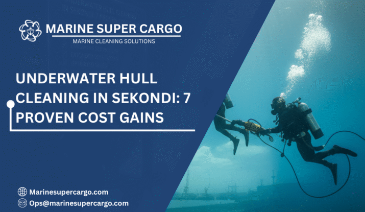 Underwater Hull Cleaning in Sekondi vessel maintenance