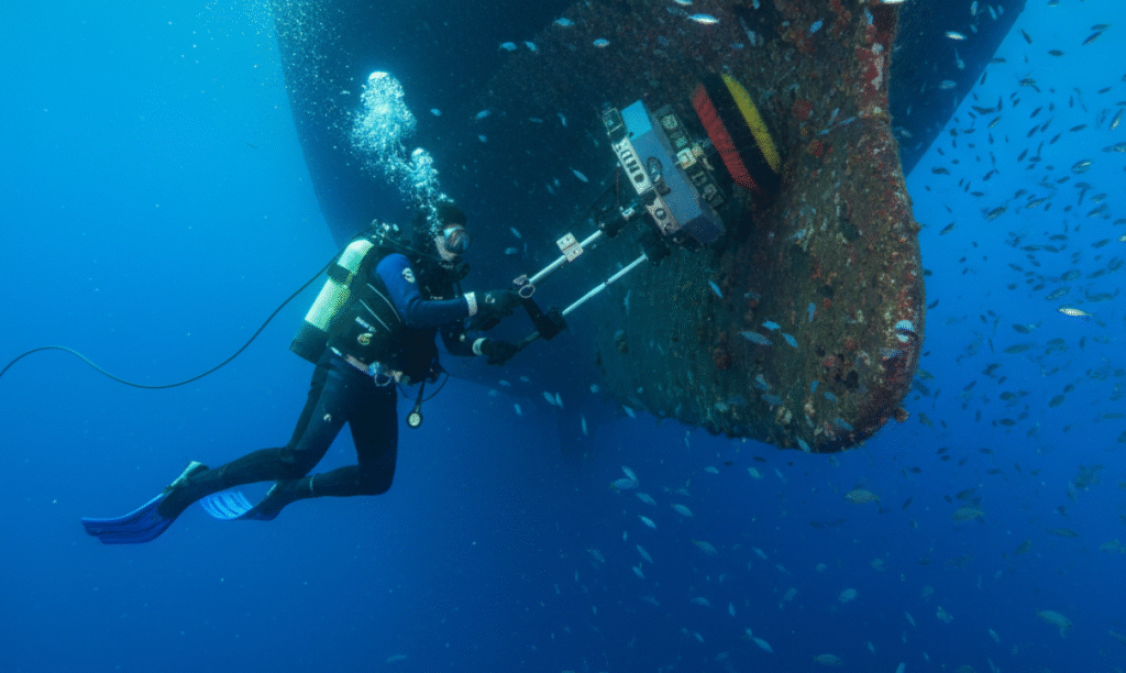 Benefits of underwater ship hull cleaning in Eswatini