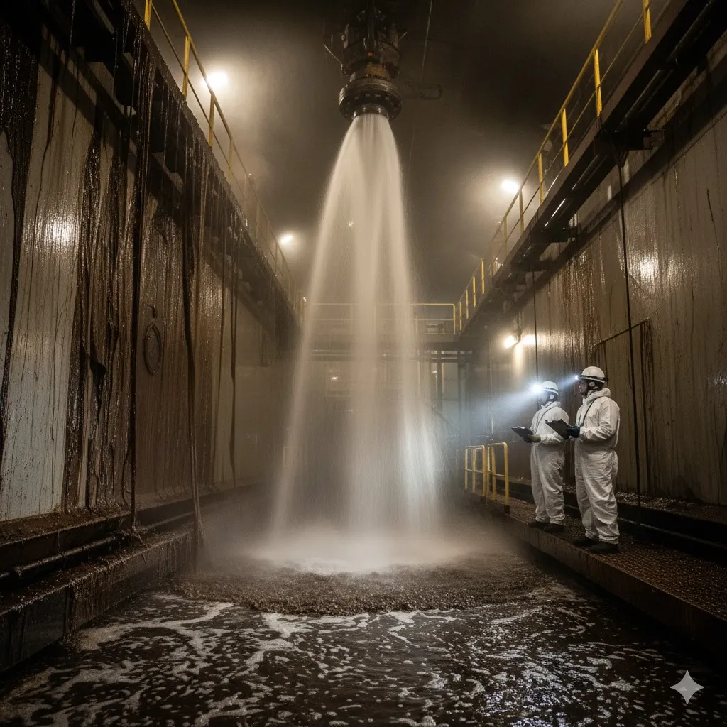 molasses tank cleaning Suez