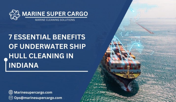 Underwater ship hull cleaning in Indiana