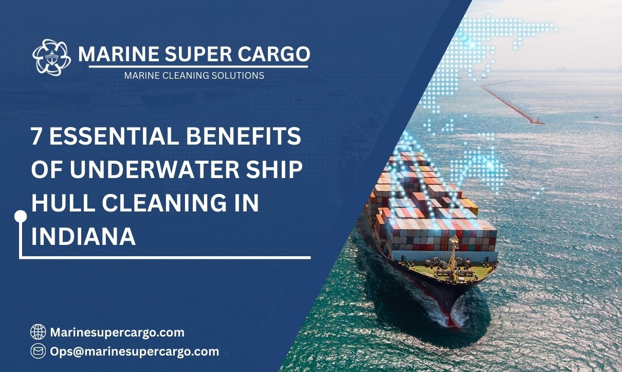 Underwater ship hull cleaning in Indiana