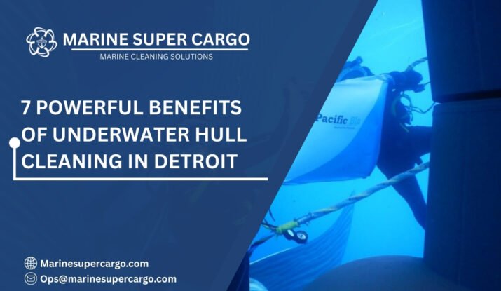 Underwater hull cleaning services in Detroit