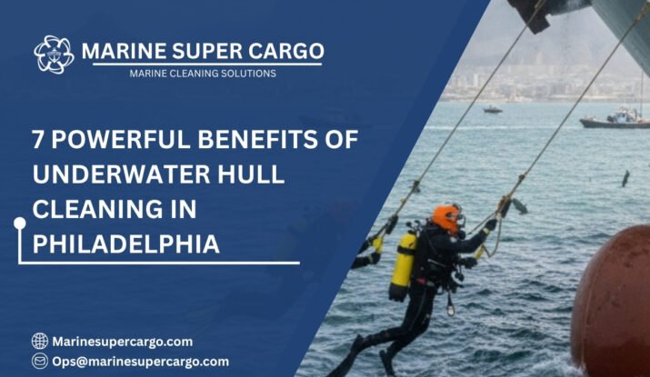 Underwater hull cleaning in Philadelphia