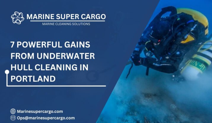 Underwater hull cleaning services in Portland