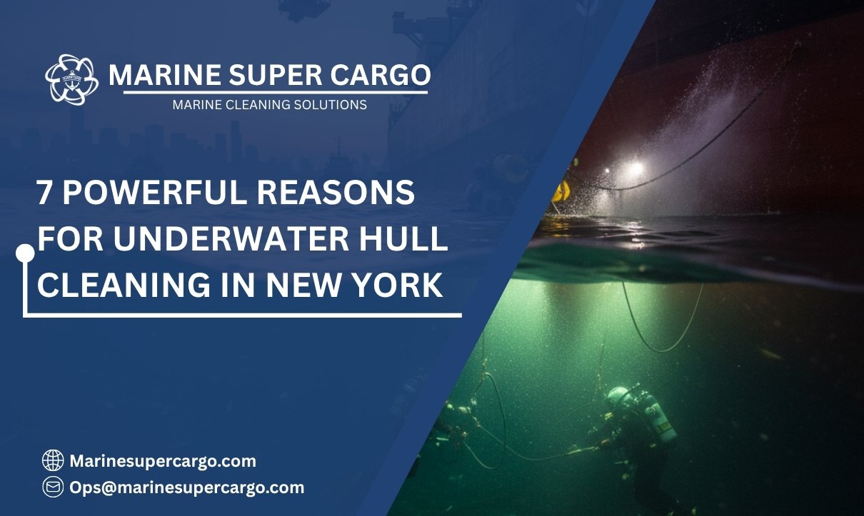 Underwater hull cleaning in New York
