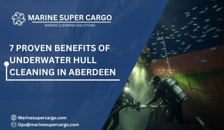 Underwater hull cleaning in Aberdeen