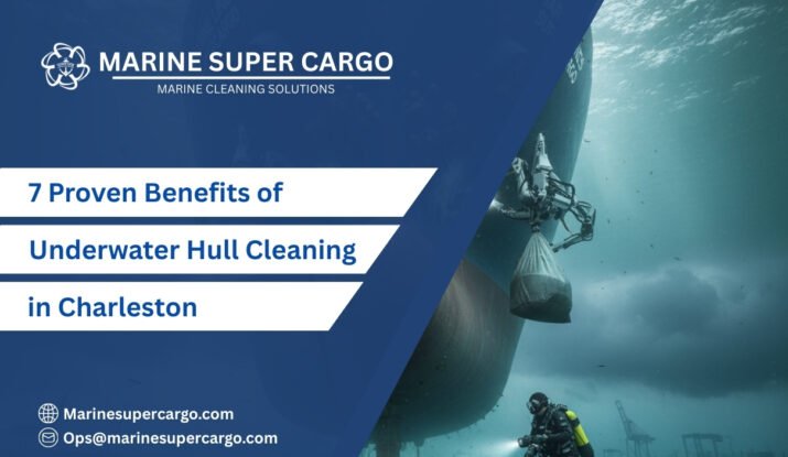 Underwater hull cleaning in Charleston services