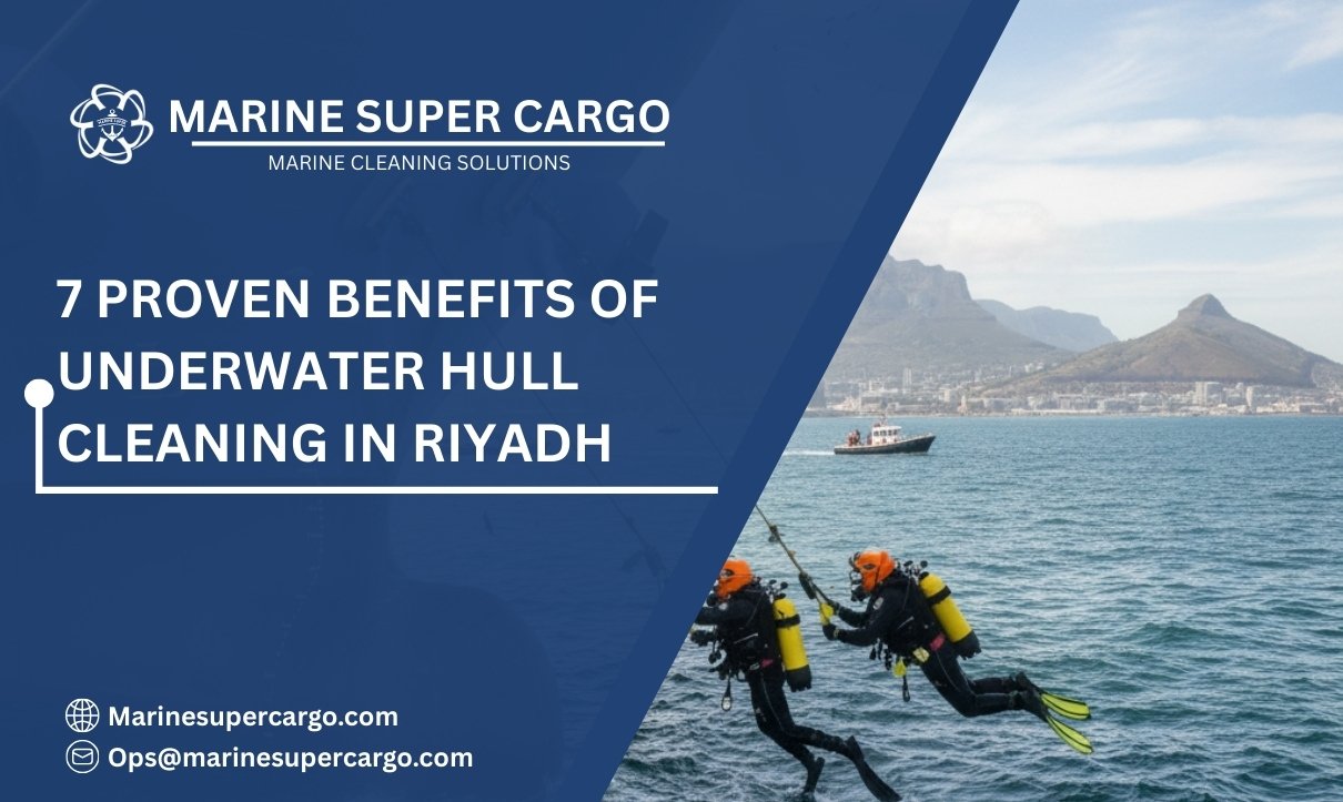 Underwater hull cleaning services in Riyadh