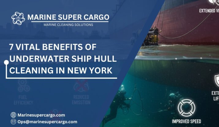Underwater ship hull cleaning in New York