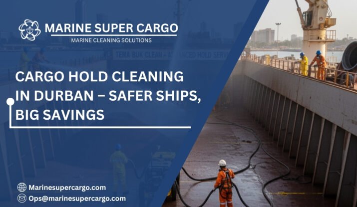 Cargo hold cleaning services for ships in Durban