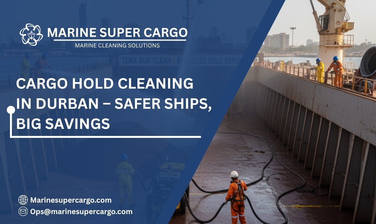 Cargo hold cleaning services for ships in Durban