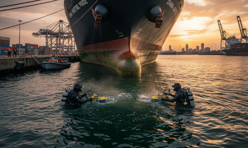 Underwater Ship Hull Cleaning in Cleveland: Key Facts