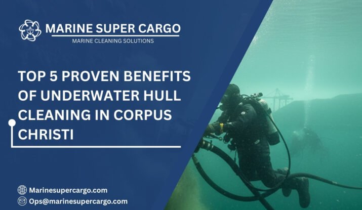 Underwater hull cleaning in Corpus Christi