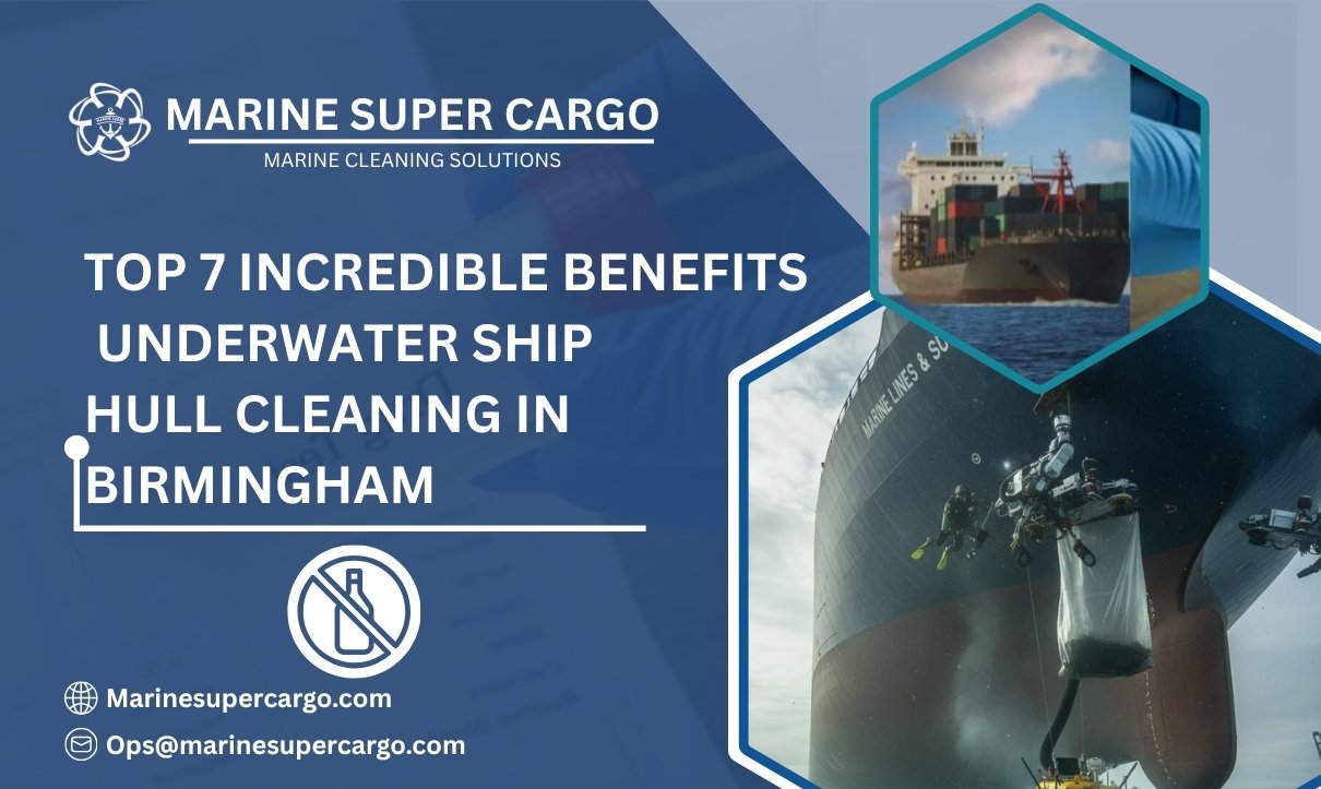 Underwater ship hull cleaning in Birmingham