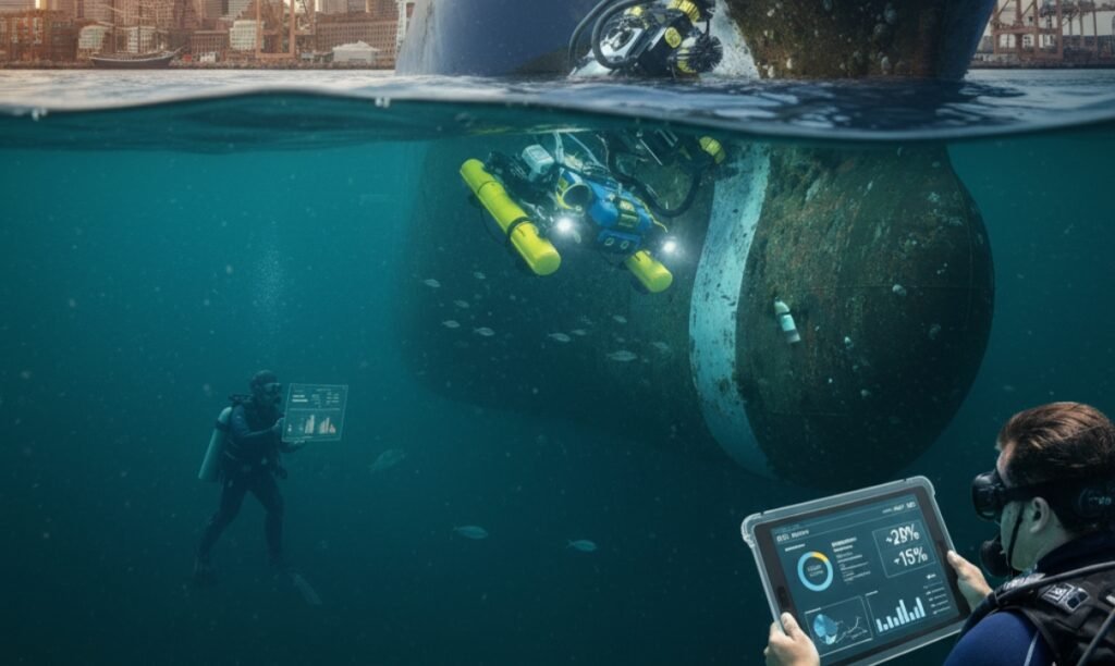 Top benefits of underwater hull cleaning in Philadelphia