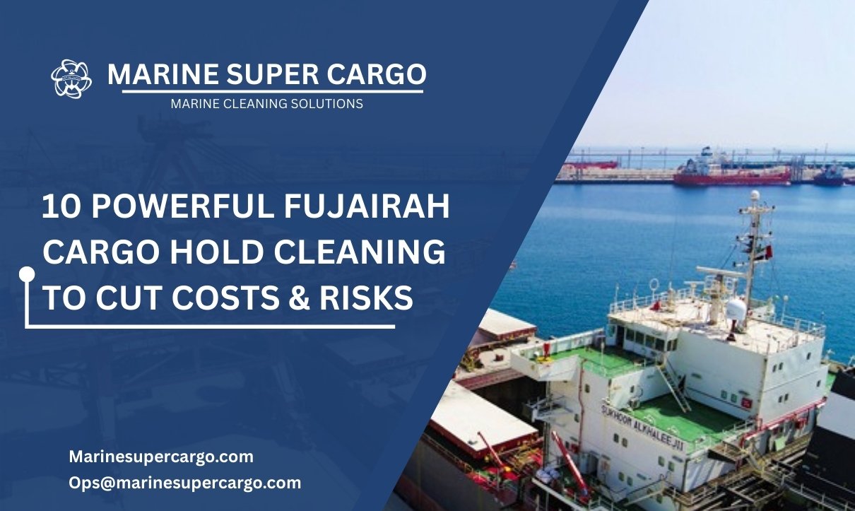 Fujairah cargo hold cleaning services for ships