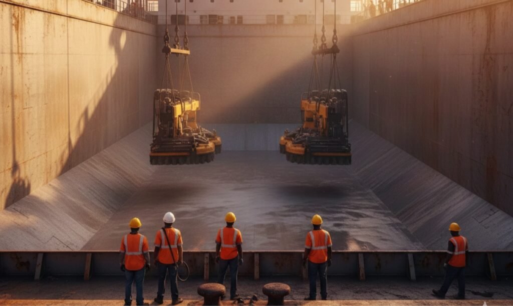 Hold cleaning services in Sekondi Port, Ghana vessels