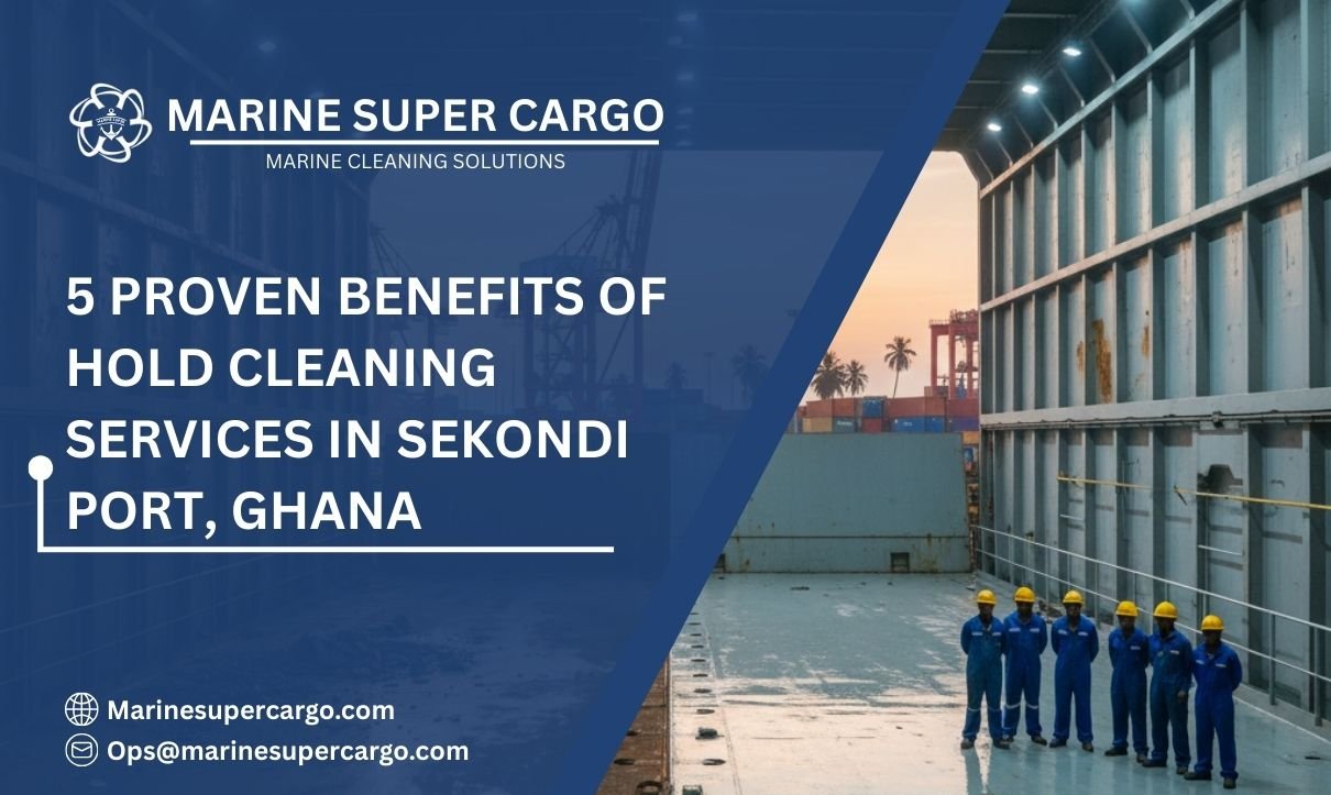 Hold cleaning services in Sekondi Port Ghana