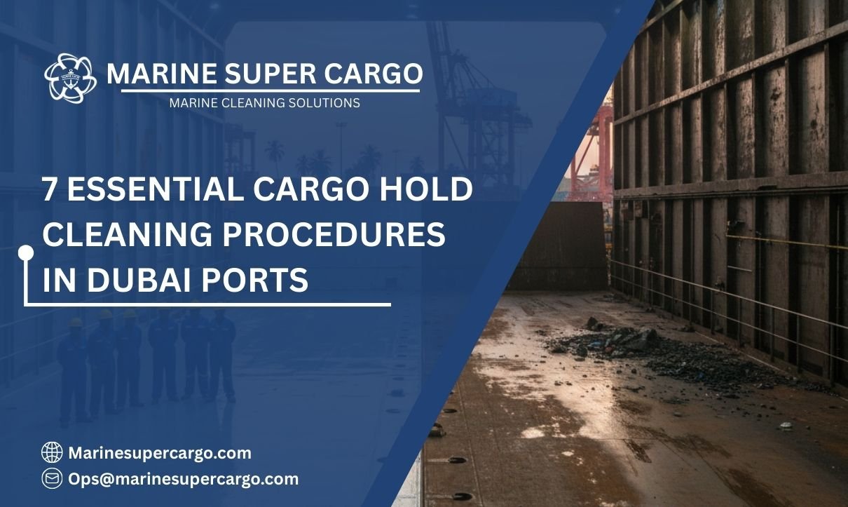 Cargo hold cleaning procedures in Dubai ports