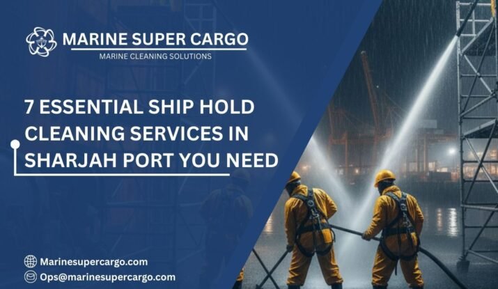 Ship hold cleaning services in Sharjah Port