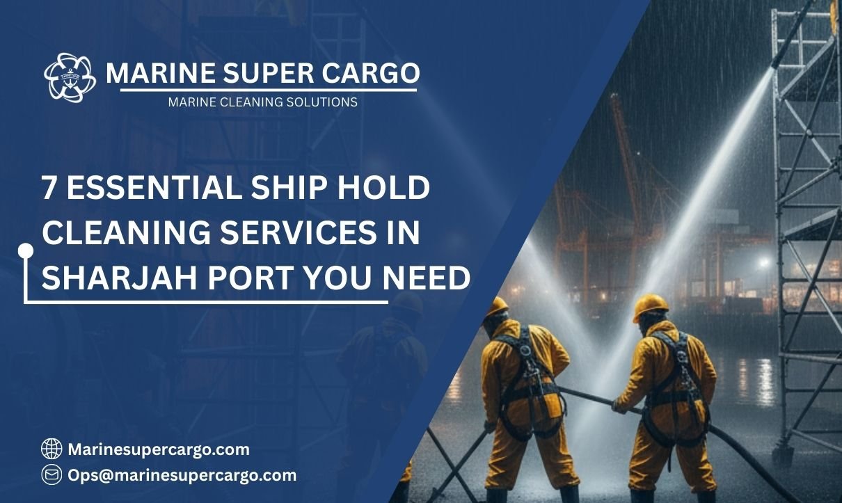 Ship hold cleaning services in Sharjah Port