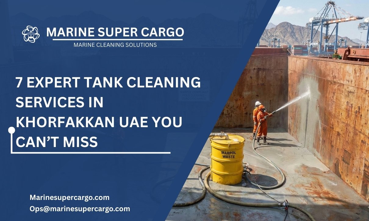 Tank Cleaning Services in Khorfakkan for vessels