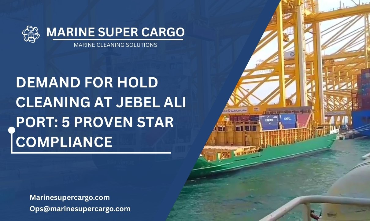 Demand for Hold Cleaning at Jebel Ali Port
