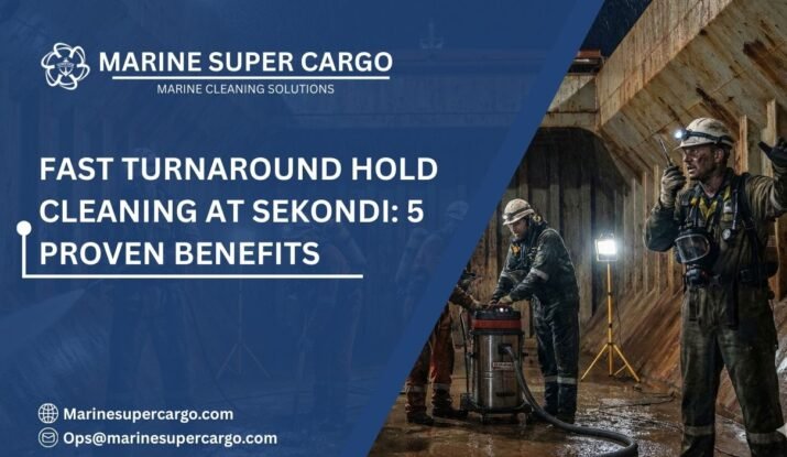 Fast turnaround hold cleaning at Sekondi Port