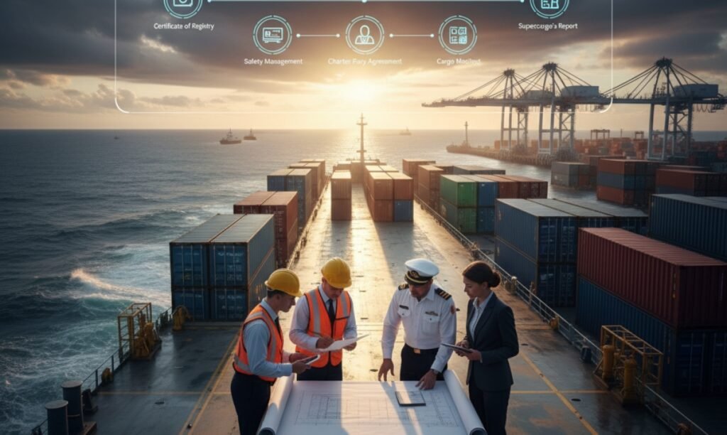 High-pressure hold cleaning in Fujairah for vessels