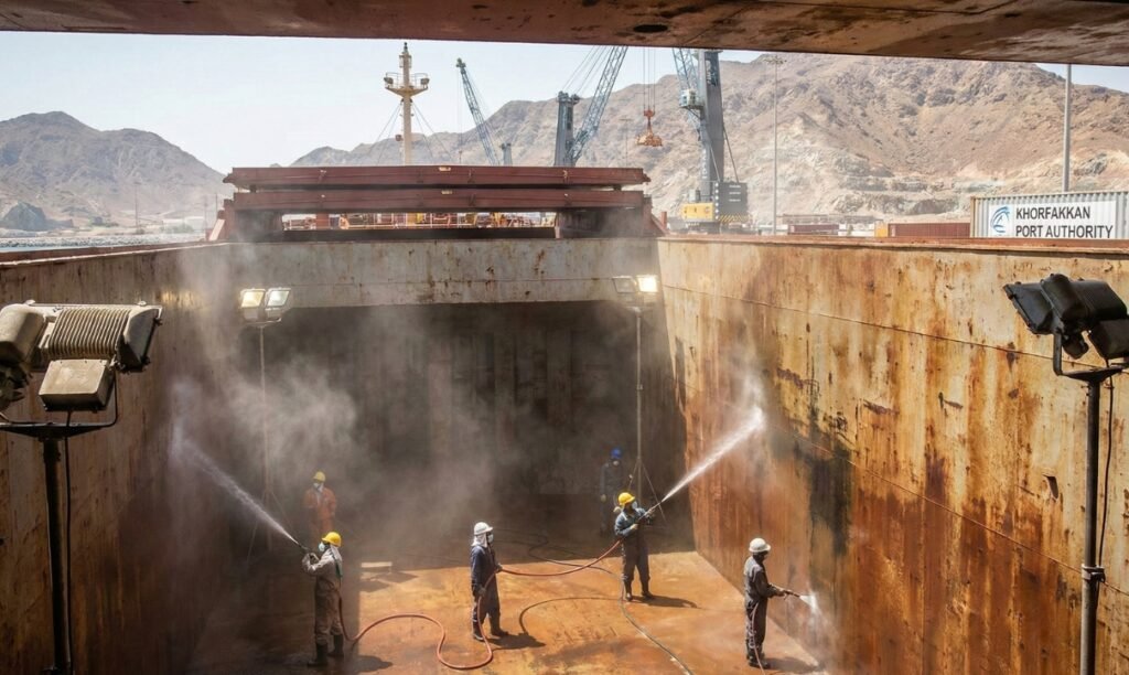 Hold Cleaning Services at Khorfakkan