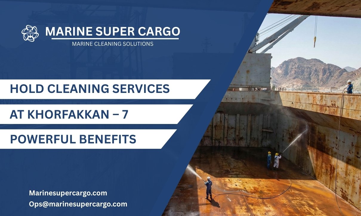 Ship hold cleaning services in Sharjah