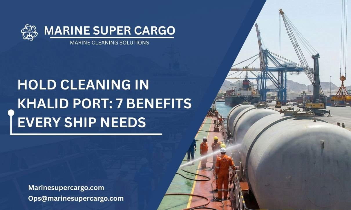 Ship hold cleaning services in Sharjah port