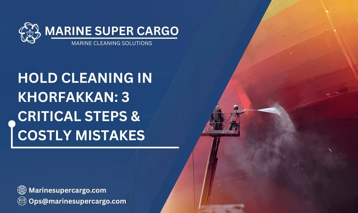 Hold cleaning steps in Khorfakkan