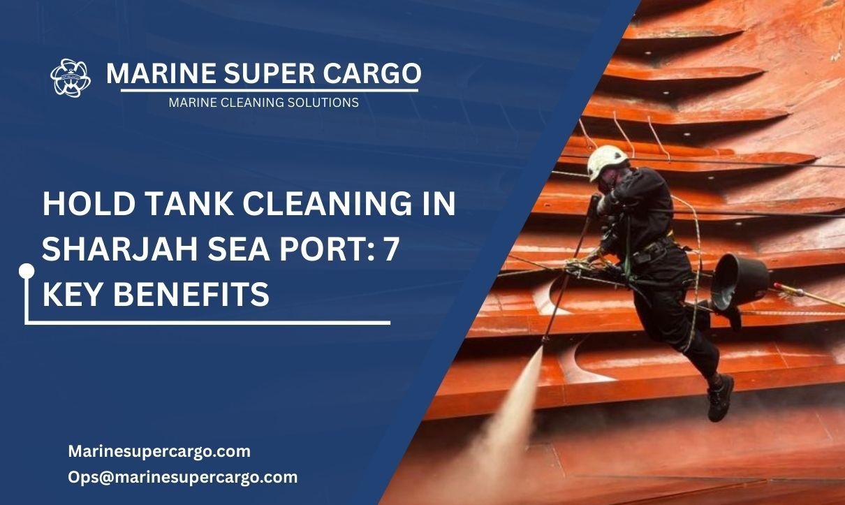 Hold tank cleaning in Sharjah port