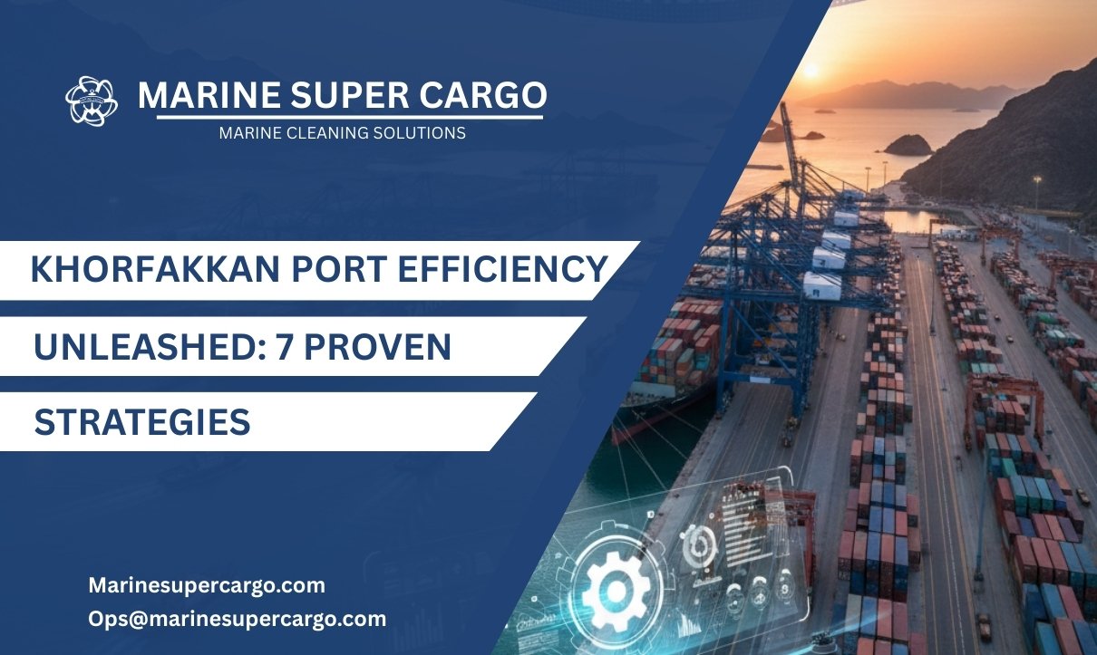Khorfakkan Port Efficiency Unleashed strategies