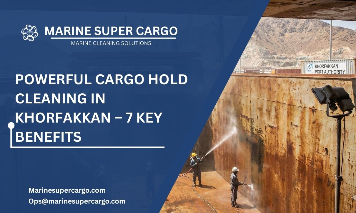 Cargo hold cleaning services in Khorfakkan