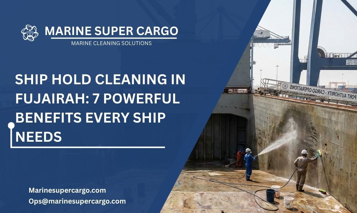 Ship hold cleaning services in Fujairah