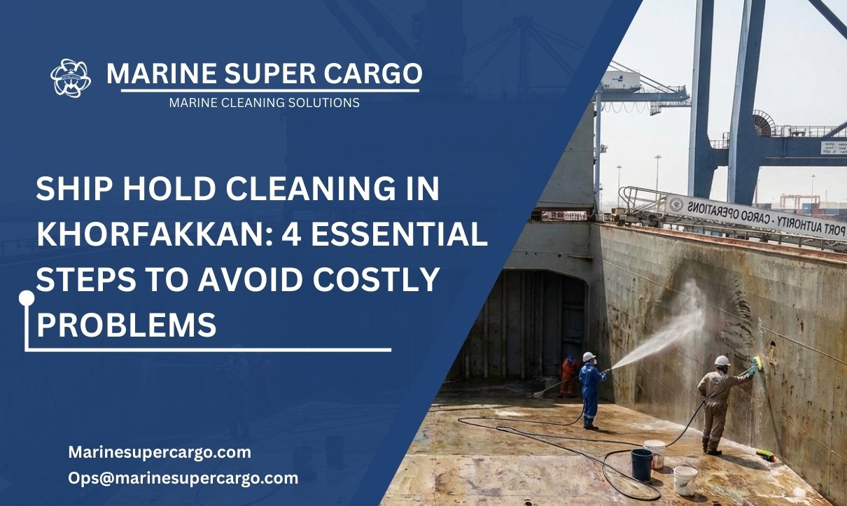 Ship hold cleaning services in Khorfakkan