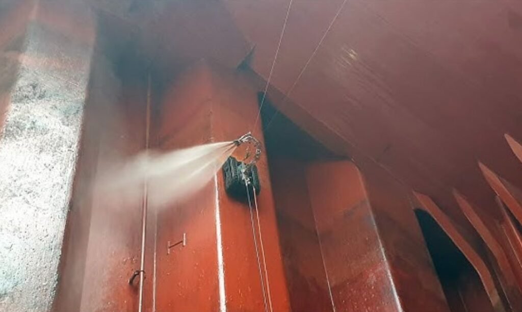 Vessel Hold Cleaning Services at Khalid Port