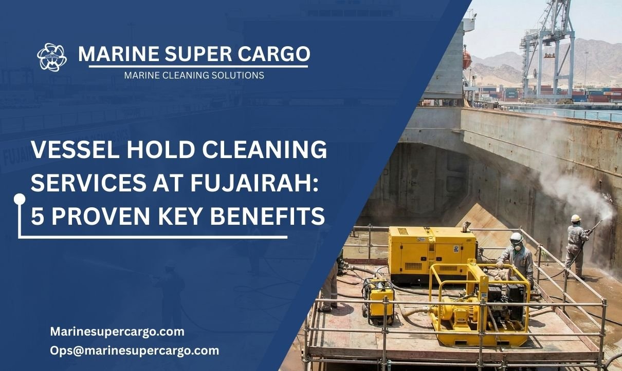 Vessel hold cleaning services in Fujairah