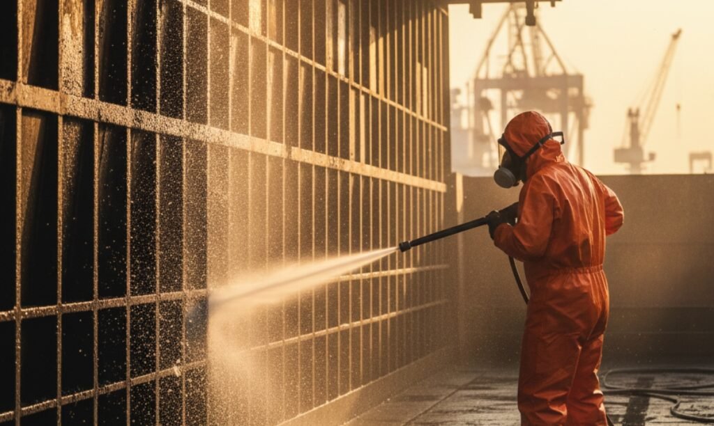 Diver-hold cleaning in Ghana ports benefits