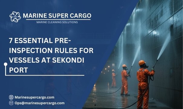 Pre-inspection rules for vessels at Sekondi Port