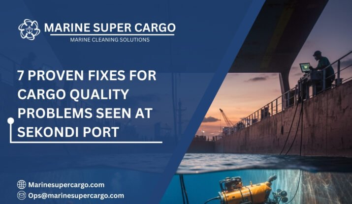 Cargo quality problems at Sekondi Port solutions