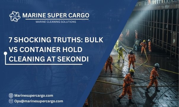 Bulk vs container hold cleaning at Sekondi explained
