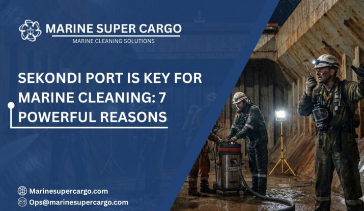 Sekondi Port is key for marine cleaning operations