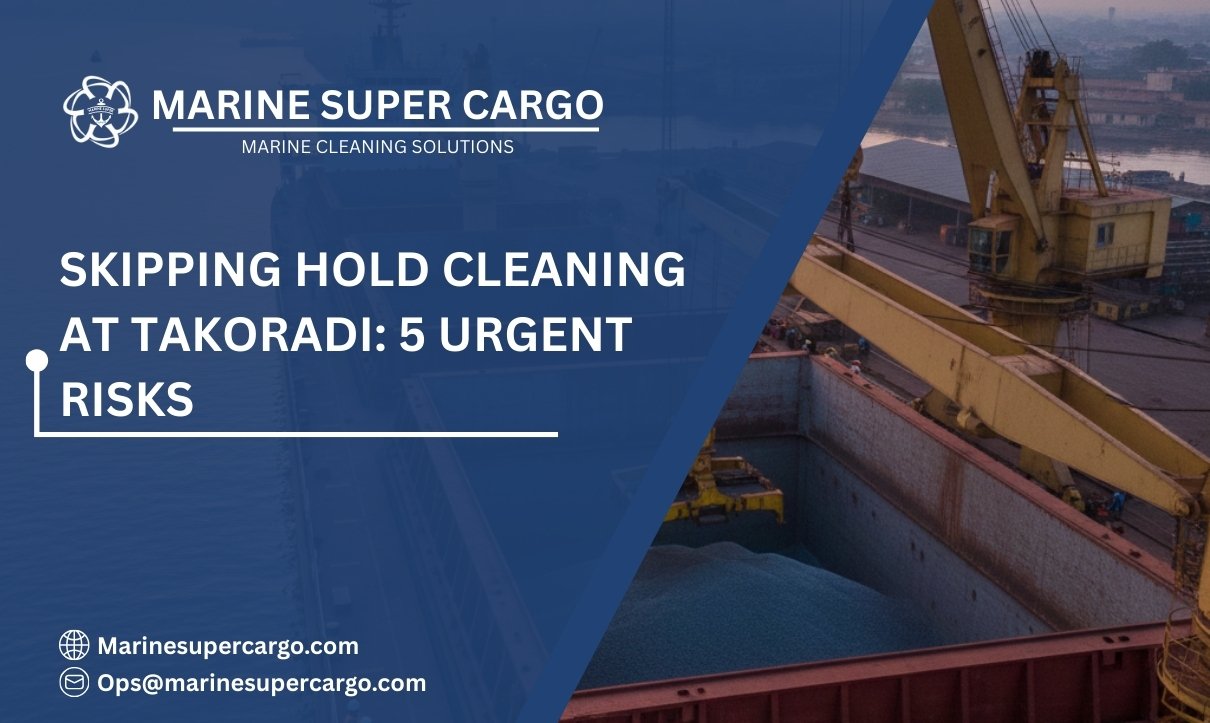 Skipping hold cleaning at Takoradi port risks