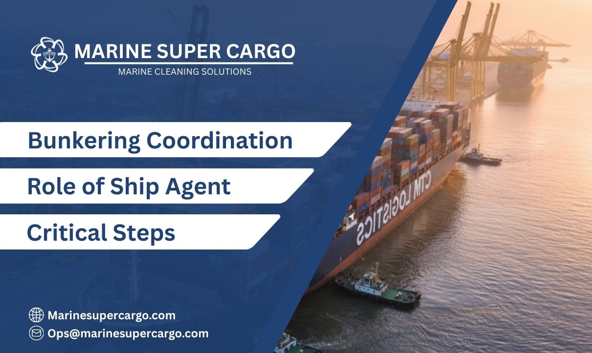 Bunkering Coordination by ship agent at port