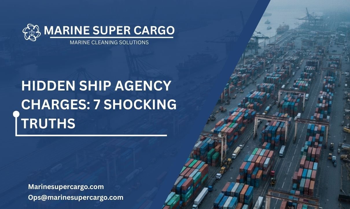 Hidden Ship Agency Charges cost breakdown